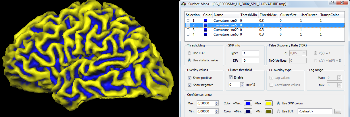 curvature map postview 2.2